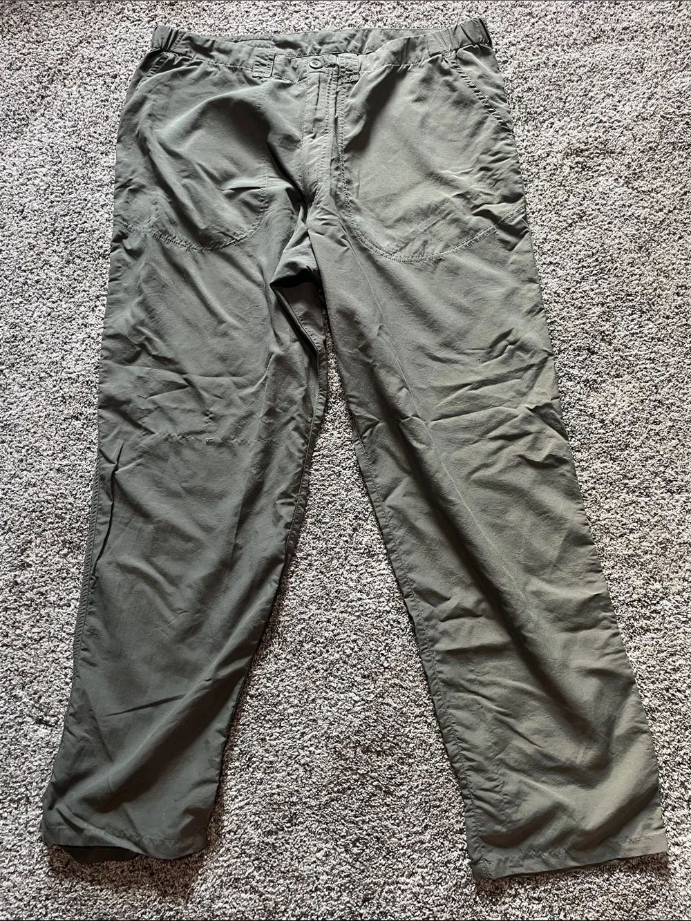 Patagonia Olive Green Cargo Pants - Utility Style